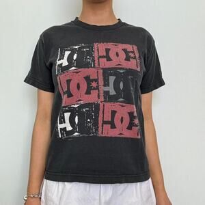 Y2K DC Black Graphic Tee